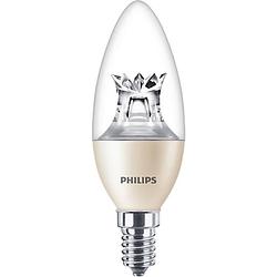 Foto van Philips lighting 30614100 led-lamp energielabel f (a - g) e14 kaars 5.5 w = 40 w warmwit (ø x l) 38 mm x 113 mm 1 stuk(s)