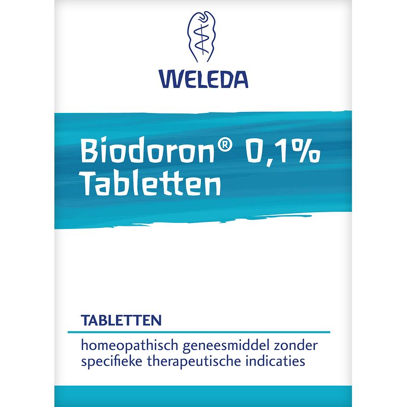 Foto van Weleda biodoron 0,1% tabletten 250st