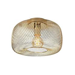 Foto van Highlight plafondlamp honey ø 32 cm goud