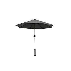 Foto van Feel furniture - led parasol - 2.7 meter - donkergrijs
