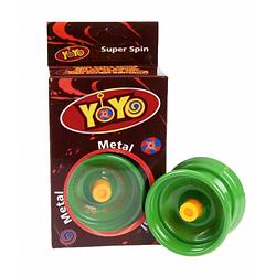 Foto van Groene speelgoed jojo voor kinderen en volwassenen - jojo