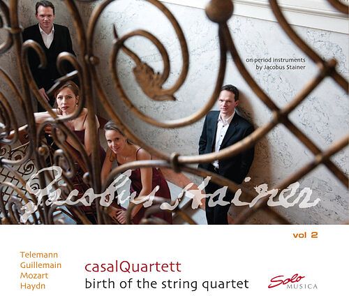 Foto van Casal quartett, birth of the string - cd (4260123641436)