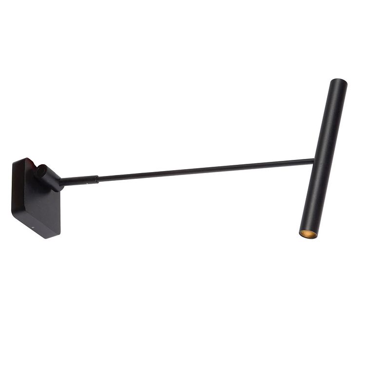 Foto van Lucide wygo - wandlamp - led dimb. - 1x6w 2700k - zwart