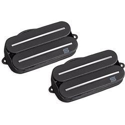 Foto van Seymour duncan jupiter rails humbucker set black wes hauch signature gitaarelementen (set van 2)