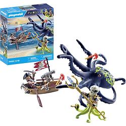 Foto van Playmobil pirates gevecht tegen de reuzenoctopus 71419