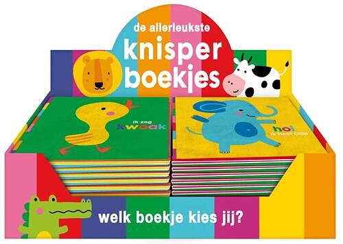 Foto van Display knisperboekjes - 2t x 5 ex. - imagebooks factory - pakket (9789464082074)