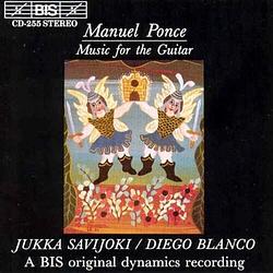 Foto van Ponce: music for the guitar - cd (7318590002551)