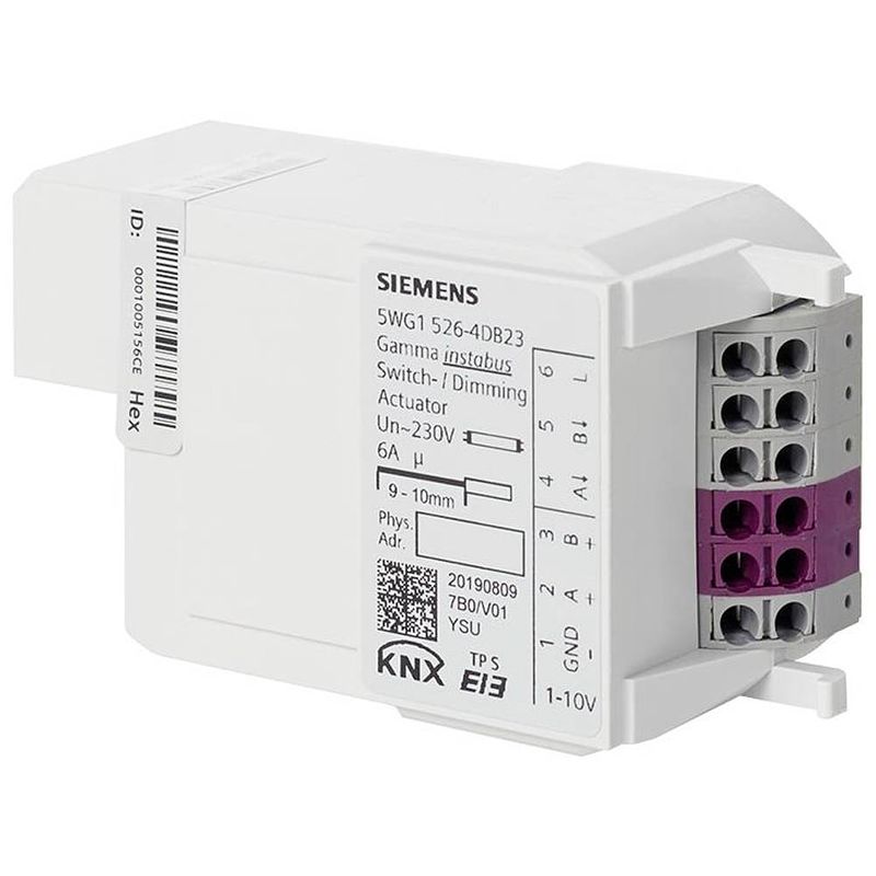 Foto van Siemens 5wg15264db23 #####schalt-dimmaktor 5wg1526-4db23