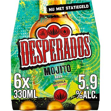 Foto van Desperados mojito bier fles 6x330ml bij jumbo
