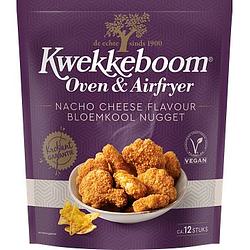 Foto van Kwekkeboom oven & airfryer nacho cheese flavour bloemkool nugget 264g bij jumbo