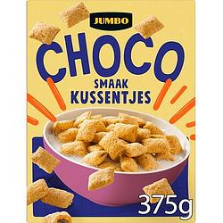 Foto van Jumbo chocosmaak kussentjes 375g