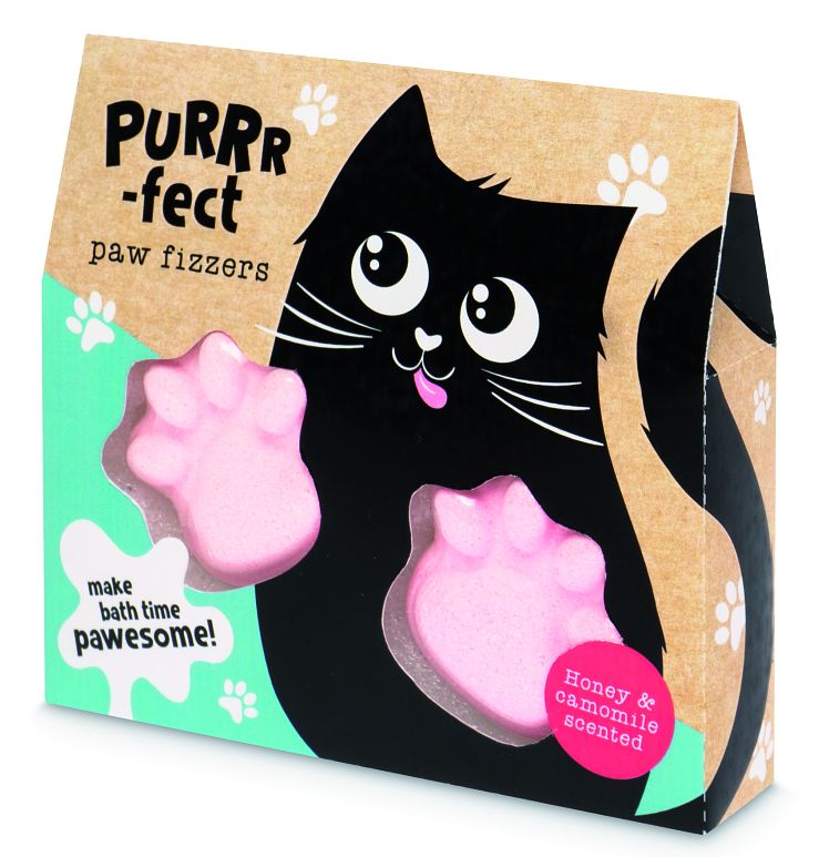 Foto van Purrrfect paw fizzers geschenkset