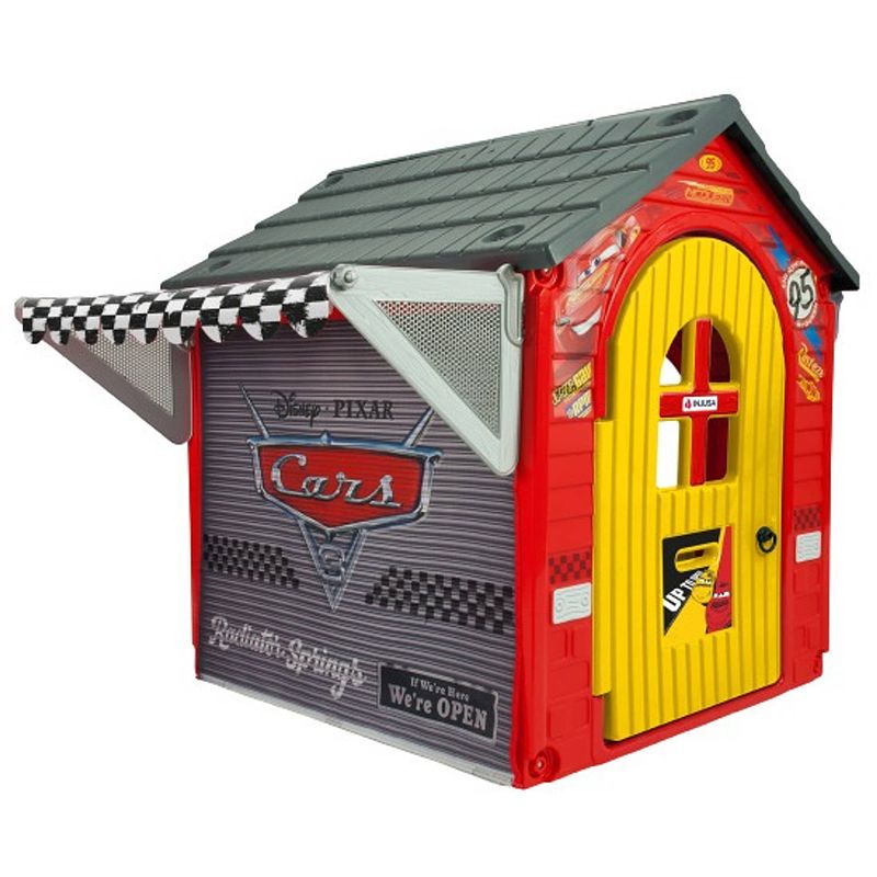 Foto van Disney speelgarage cars 3 jongens 111 x 127 cm rood/geel