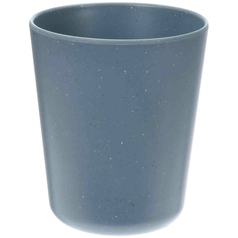 Foto van 4x stuks onbreekbare kunststof/melamine bekers - blauw - 450 ml - drinkbekers