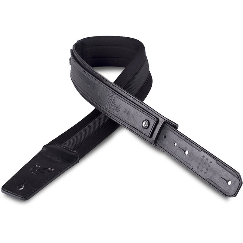 Foto van Gruvgear solostrap neo gitaarband 2.5 inch breed, zwart