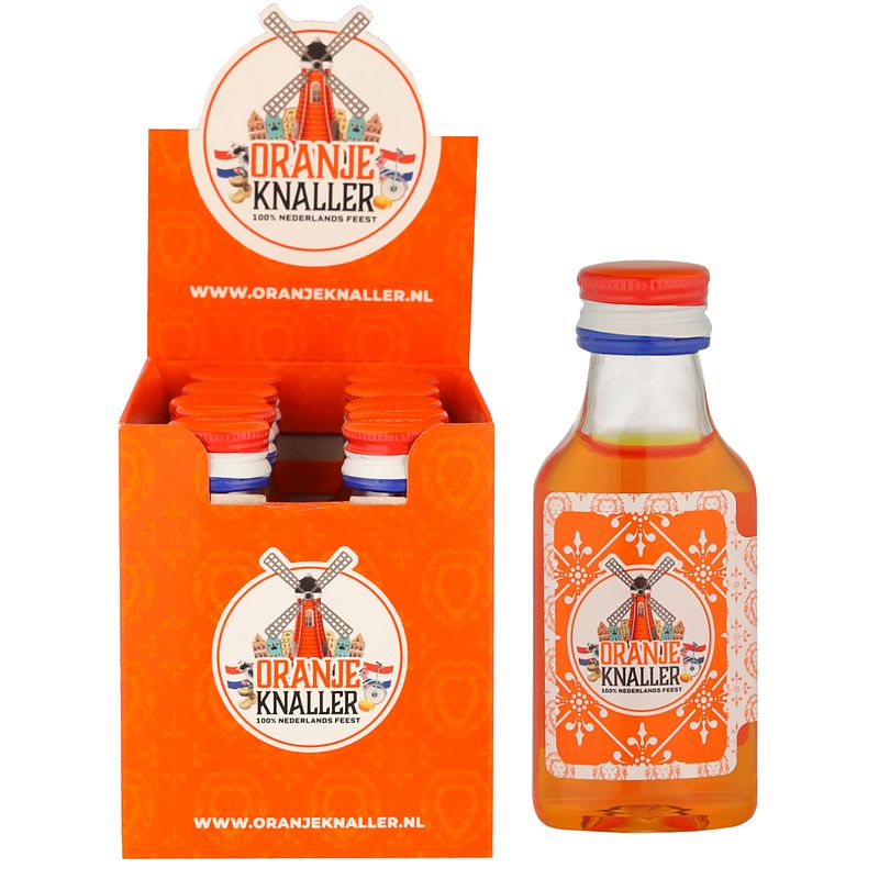 Foto van Oranje knaller 10 x 2cl premix cocktails