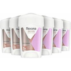 Foto van Rexona® - deodorant vrouw - stick - women maximum protection confidence cream - 6x 45ml - voordeelverpakking