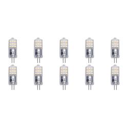 Foto van Led lamp 10 pack - aigi - g4 fitting - 3w - warm wit 3000k vervangt 25w