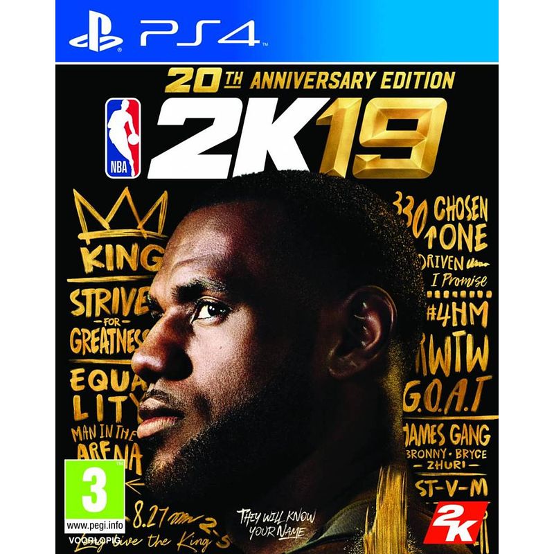 Foto van Nba 2k19 - 20th anniversary edition - ps4