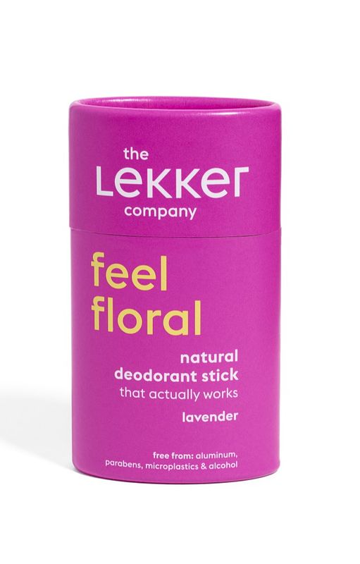 Foto van The lekker company deo stick feel floral