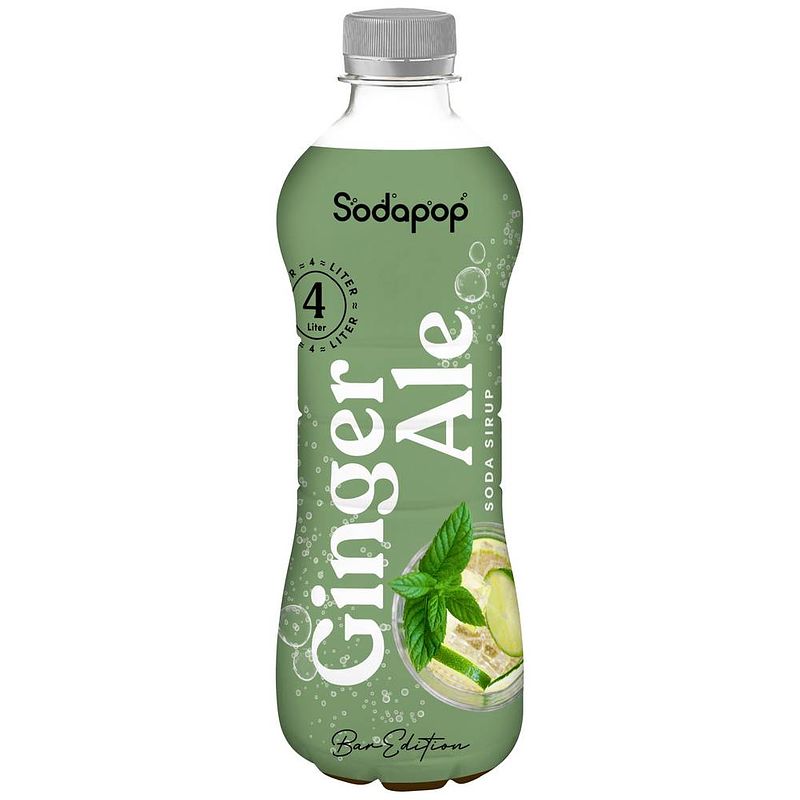 Foto van Sodapop siroop ginger ale bar sirup