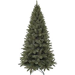 Foto van Triumph tree - forest frosted pine slim kunstkerstboom blauw