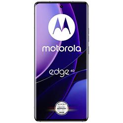 Foto van Motorola edge40 5g smartphone 256 gb 16.6 cm (6.55 inch) zwart android 13 dual-sim