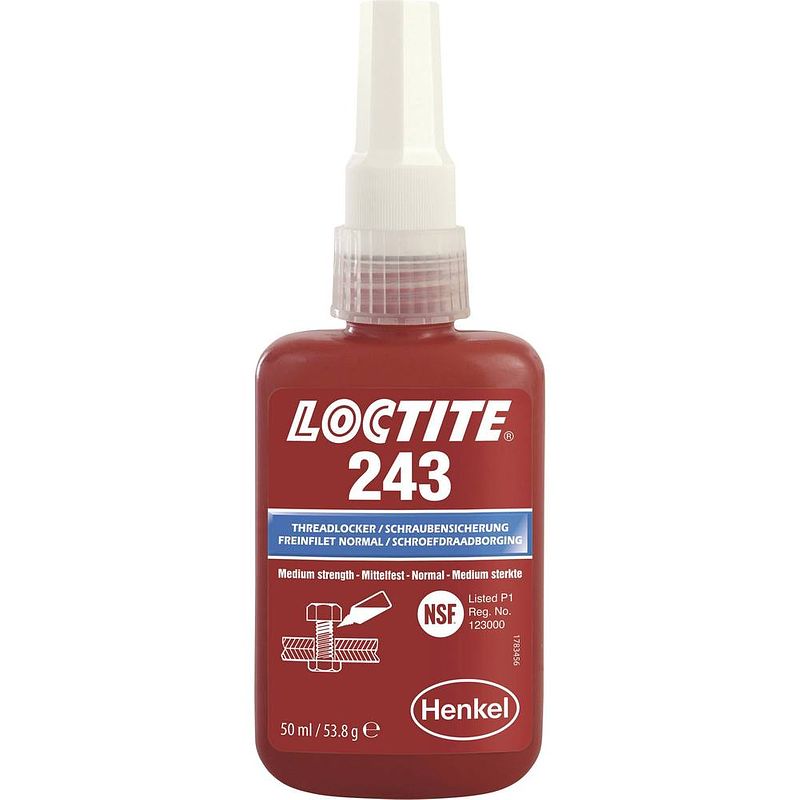 Foto van Loctite® 243 1335884 schroefborging vastheid: gemiddeld 50 ml