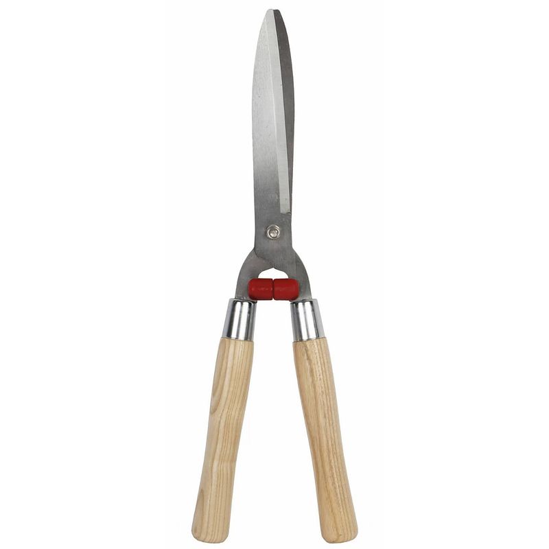 Foto van Talen tools - heggenschaar - rechte snede - premium - houten handvat - 51 cm