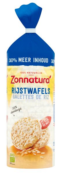 Foto van Zonnatura rijstwafels 130g bij jumbo