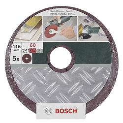 Foto van Bosch accessories 2609256243 schuurpapier voor schuurschijf korrelgrootte 24 (ø) 115 mm 5 stuk(s)