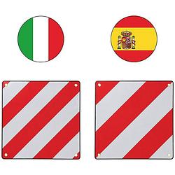 Foto van Proplus 361234 warntafel 2in1 für spanien und italien bord uitstekende lading (b x h) 51.3 cm x 51.3 cm