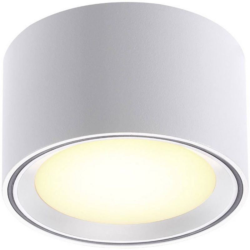 Foto van Nordlux fallon led-opbouwlamp led led vast ingebouwd 8.5 w warmwit wit