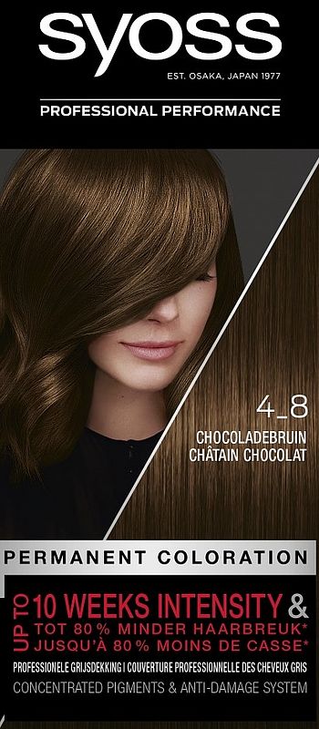 Foto van Syoss color salonplex 4-8 chocolade bruin