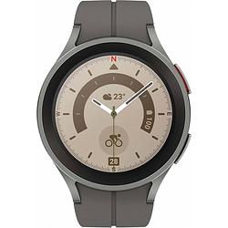 Foto van Samsung galaxy watch5 pro 45mm bt silver smartwatch