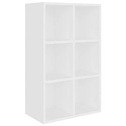 Foto van The living store boekenkast - 66 x 30 x 97.8 cm - bewerkt hout