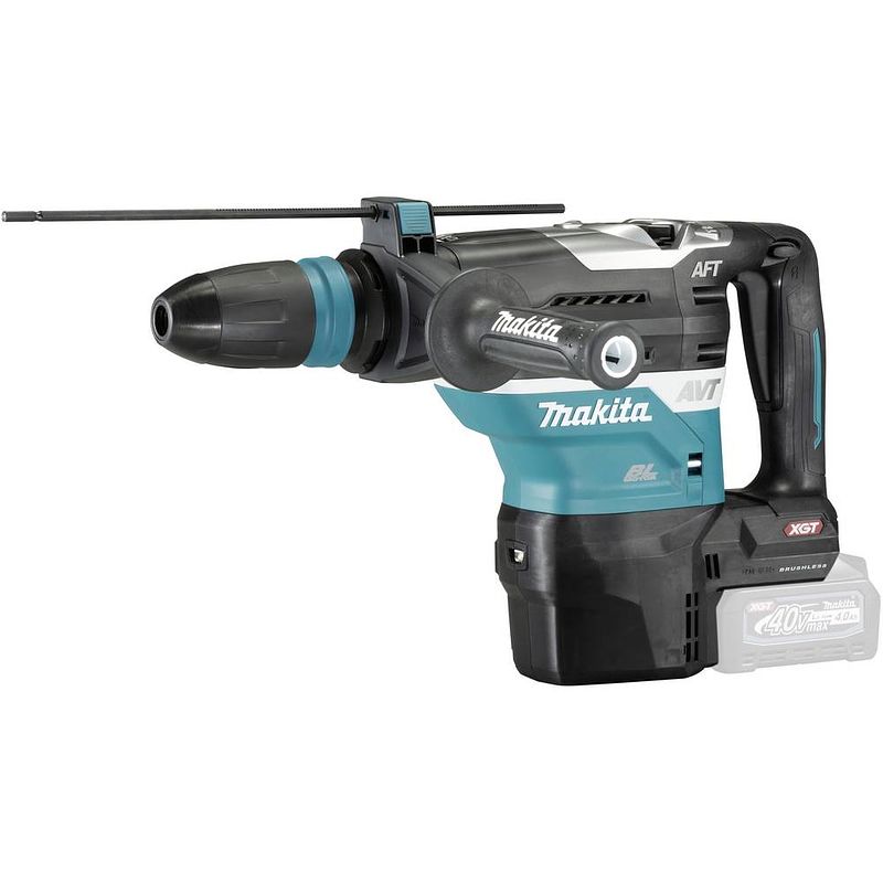 Foto van Makita makita sds-max-accu-combihamer 40 v li-ion zonder accu, incl. koffer