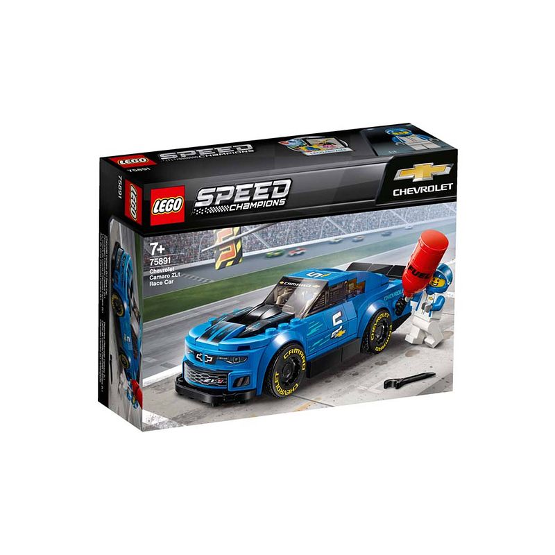 Foto van Lego speed champions chevrolet camaro zl1 racewagen 75891