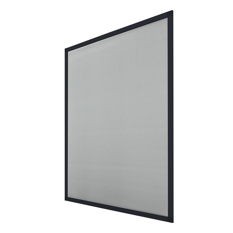 Foto van Vliegenhor aluminium frame antraciet 120 x 140 cm