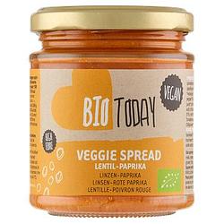 Foto van Biotoday veggie spread linzenpaprika 160g bij jumbo