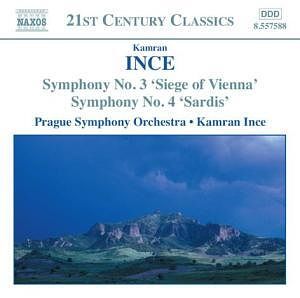 Foto van Ince: symphony nos.3 & 4 - cd (0747313258826)