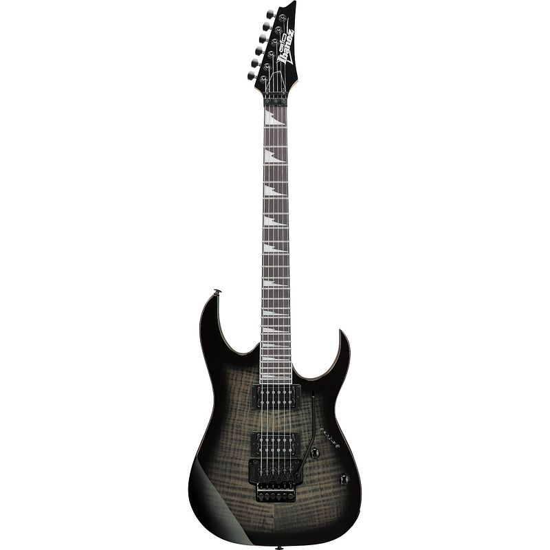 Foto van Ibanez grg320fa gio transparent black sunburst elektrische gitaar