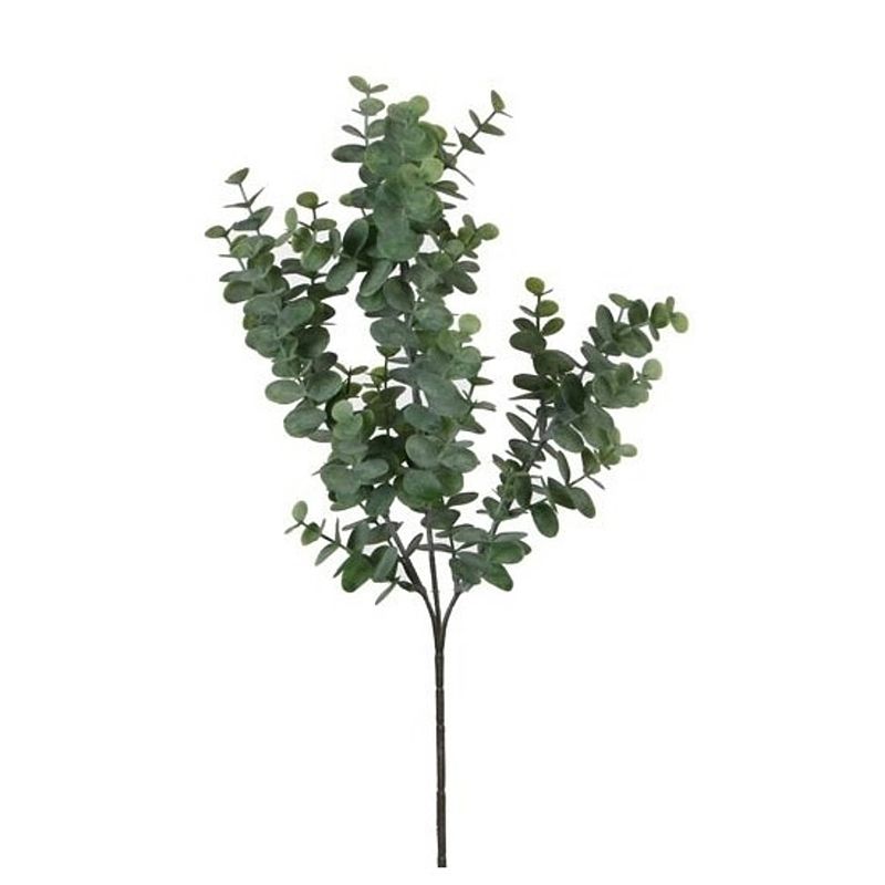 Foto van Eucalyptus kunstbloemen takken 65 cm decoratie - kunstbloemen