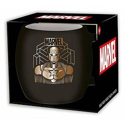 Foto van Kopje met doos marvel keramisch 360 ml zwart