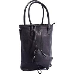 Foto van Bicky bernard dames shopper zwart - tas met lang hengsel 180 cm