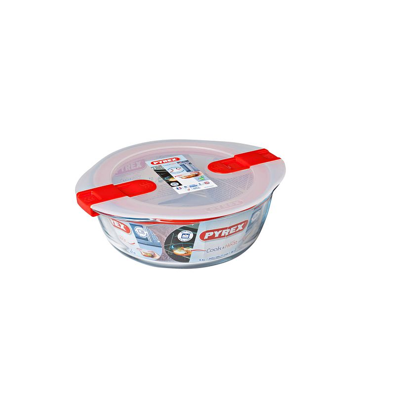 Foto van Pyrex cook & heat ovenschaal ø18x7 cm 1,1l