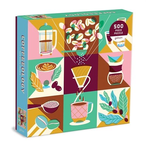 Foto van Coffeeology 500 piece puzzle - puzzel;puzzel (9780735369696)