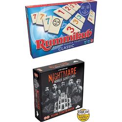 Foto van Spellenbundel - 2 stuks - rummikub & nightmare horror adventures