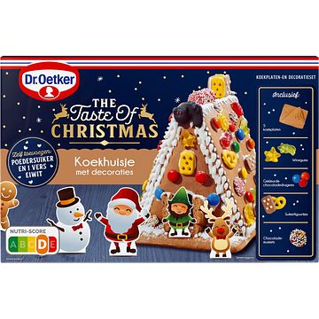 Foto van Dr. oetker koekhuisje met decoraties 403g bij jumbo