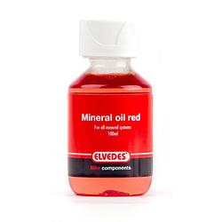 Foto van Elvedes rode mineraal olie shimano 100 ml